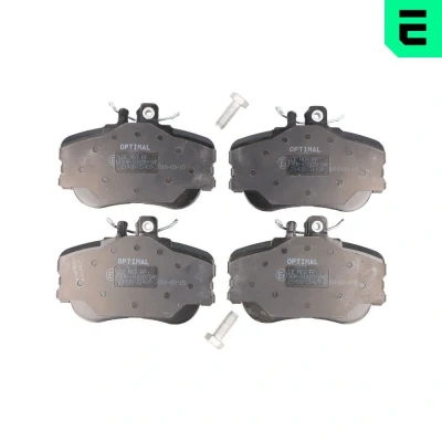 Kuva OPTIMAL BP 09875 Jarrupalat Etuakseli Kulumisenilmaisemelle MERCEDES BENZ: C sarja Sedan, T modell