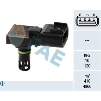 Kuva Tunnistin, imusarjapaine FORD, JAGUAR, LAND ROVER, MAZDA, VOLVO OE 1141598, 1490907, 2S6A 9F479 BA