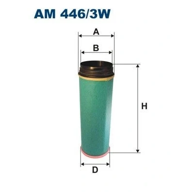 Kuva FILTRON AM 446/3W Toisioilmasuodatin
