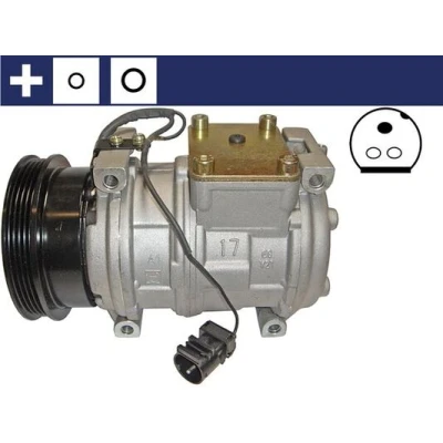 Kuva MAHLE ORIGINAL ACP 817 000S Ilmastoinnin Kompressori 10PA17C 12 PAG 46 R 134a Tiivisterenkaalla BMW: 3 Sedan, 5 Sedan
