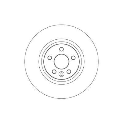 Kuva TRW Jarrulevy 325mm 30mm 5 108mm Tuuletettu Lakattu hiiliteräs DF6848S Jarrulevyt