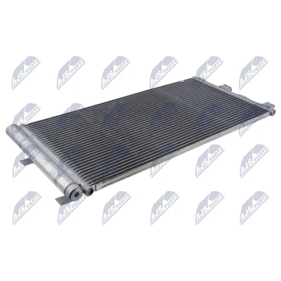 Kuva NTY CCS RE 044 Ilmastoinnin Lauhdutin Vedenerottimella Alumiini R134a, R1234yf
