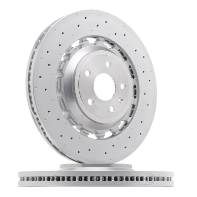Kuva BREMBO 09.D174.53 Jarrulevyt 370 34 5 rei&#039;itetty/tuuletettu sisältä, kaksiosainen jarrulevy pinnoitettu hiiliteräs AUDI: A3 Sportback, Sedan