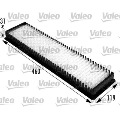 Kuva VALEO CLIMFILTER COMFORT 698724 Raitisilmasuodatin Hiukkassuodatin 460 118 30 MINI: Hatchback, Cabriolet