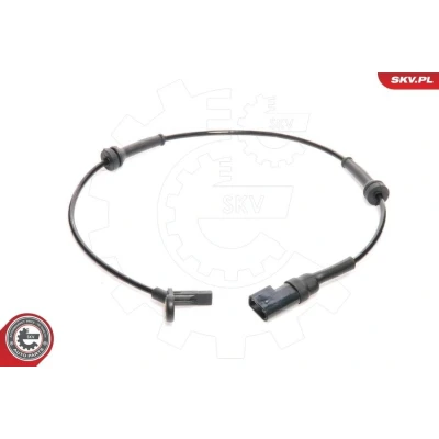 Kuva ESEN SKV 06SKV067 ABS Anturi Etuakseli 2 napaa 510mm 12V Sähköinen musta Soikea Uros FORD: Focus Mk1 Farmari, Hatchback, Sedan