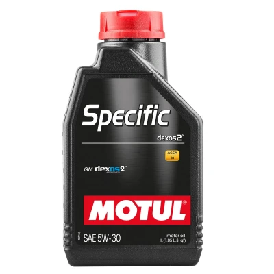 Kuva Motul Specific DEXOS2 5W 30 1l Moottoriöljy 109243 OPEL: Insignia A Sports Tourer, Astra H Caravan, Zafira B, CHEVROLET: Epica Sedan, Cruze Sedan