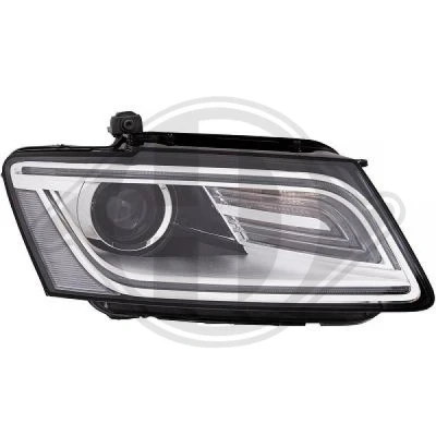 Kuva DIEDERICHS 1075282 Ajovaloumpio Oikea D3S Bi xenon Oikeanpuoleiselle liikenteelle Valokorkeussäätimen moottorilla AUDI: Q5