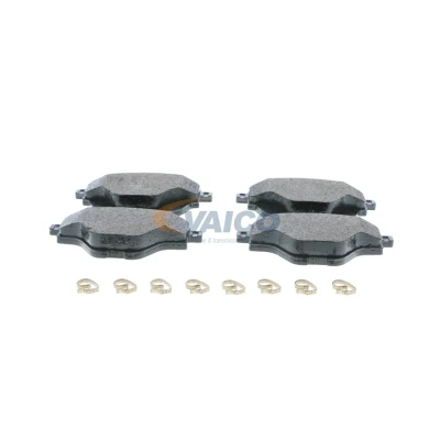 Kuva VAICO V22 0463 Jarrupalat Q+, original equipment manufacturer quality Taka akseli Ilman kulumisenilmaisinta PEUGEOT: 5008 II, 3008 II SUV, 308 SW 2