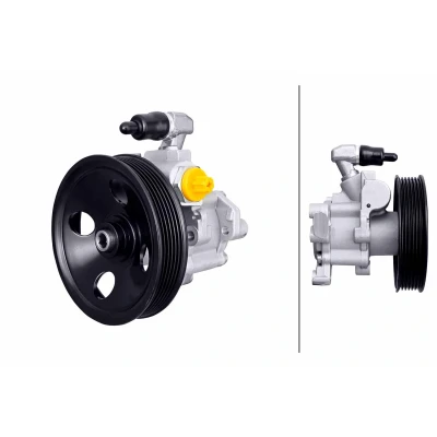 Kuva HELLA 8TL 359 003 311 Ohjaustehostimen Pumppu Hydraulinen 100 6 125 Pyörimissuunta vastapäivään MERCEDES BENZ: ML sarja, E sarja Sedan