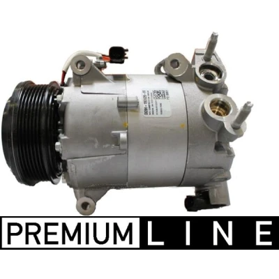 Kuva MAHLE ORIGINAL ACP 1388 000P Ilmastoinnin Kompressori 7VS19ec 12 PAG 46 YF R 1234yf, 134a Tiivisterenkaalla ilman öljynpäästöruuvia FORD: S Max Mk2