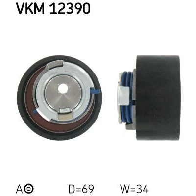 Kuva SKF VKM 12390 Kiristysrulla, Hammashihnat