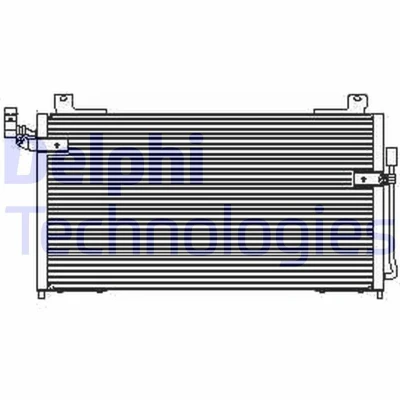Kuva DELPHI TSP0225427 Ilmastoinnin Lauhdutin ilman vedenerotinta 8 13