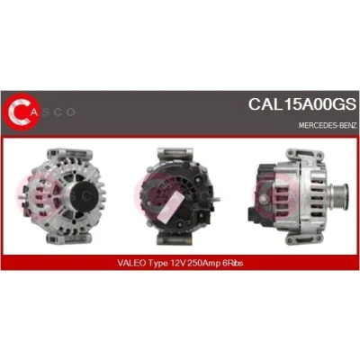 Kuva CASCO CAL10383AS Laturi 12V 100A OPEL: Astra H Caravan, Corsa C Hatchback, Combo Van / Farmari