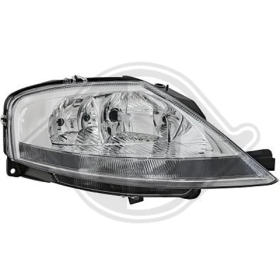 Kuva DIEDERICHS 4005082 Ajovaloumpio Oikea H7, H7/H1, H1 CITROËN: C3 I Hatchback