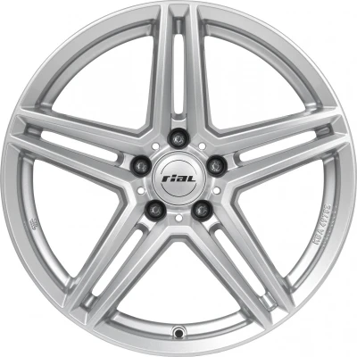 Kuva Rial M10X Polar Silver 8.5x19 5/112 ET54 B66.6
