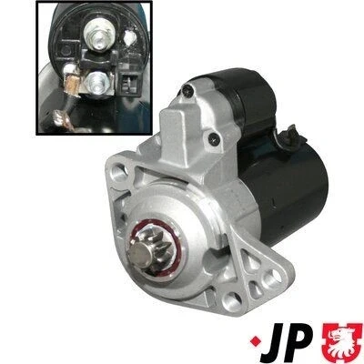 Kuva JP GROUP 1190300500 Starttimoottori 12 1,8 11, 9 VOLKSWAGEN: TRANSPORTER 4, 4 Bus, Golf SEAT: Ibiza 2, Leon I Hatchback