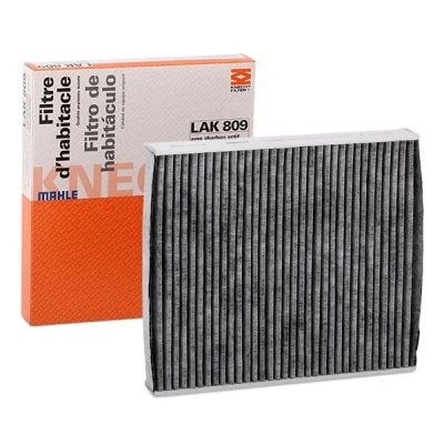 Kuva MAHLE ORIGINAL LAK 809 Raitisilmasuodatin Aktiivihiilisuodatin 255,0, 272,0, 272 224 35,5, 36,0 VOLKSWAGEN: Polo V Hatchback, IV Hatchback