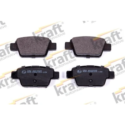 Kuva KRAFT 6003325 Jarrupalat Taka akseli FIAT: BRAVO 2, Stilo Multi Wagon, Hatchback, ALFA ROMEO: MiTo, LANCIA: DELTA 3