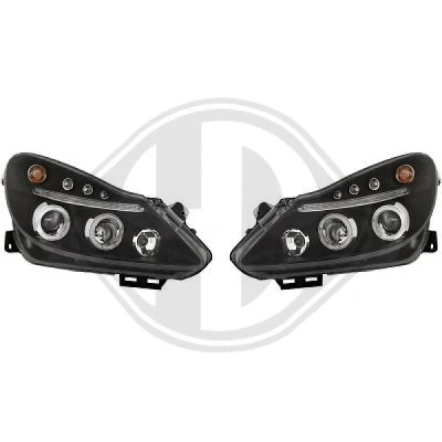 Kuva DIEDERICHS HD Tuning 1814480 Ajovalonheitinsarja OPEL: Corsa D Hatchback (S07) 1.7 CDTI, 1.6 Turbo, 1.2 LPG, 1.4, 1.0, 1.4