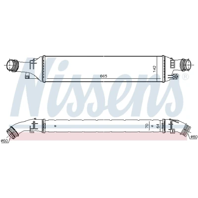 Kuva NISSENS 96298 Välijäähdytin