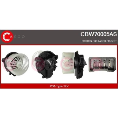 Kuva CASCO CST10101AS Starttimoottori 12V 1,80kW 10, 11 CPS0060 M8 76mm VOLKSWAGEN: TRANSPORTER 4, 4 Bus