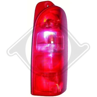 Kuva DIEDERICHS 1885090 Takavalot Oikea P21/5W, PY21W Ilman lampun kantaa RENAULT: MASTER 2 Kasten, OPEL: Movano A Bussi