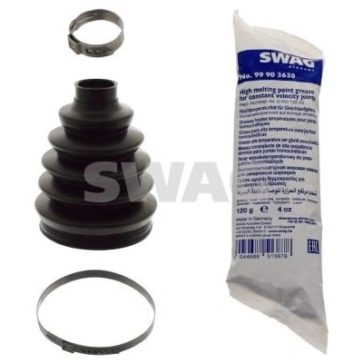 Kuva SWAG 82 10 1859 Paljekumisarja, Vetoakseli Etuakseli, vasen, Pyörän puoli, oikea Thermoplast NISSAN: Qashqai 2
