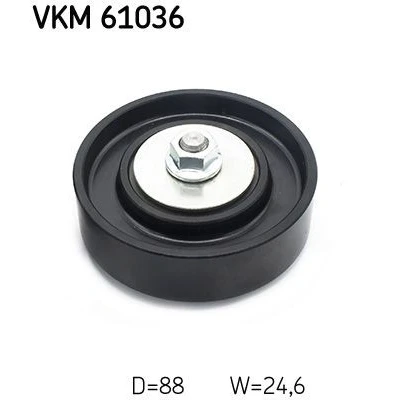 Kuva SKF VKM 61036 Ohjainrulla TOYOTA: Yaris II Hatchback, I Hatchback