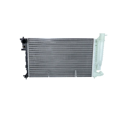 Kuva NRF 58092 Jäähdytin Alumiini 610 378 34 Jäähdytysrivat mekaan. kiinnitetyt PEUGEOT: 306 Hatchback, Sedan