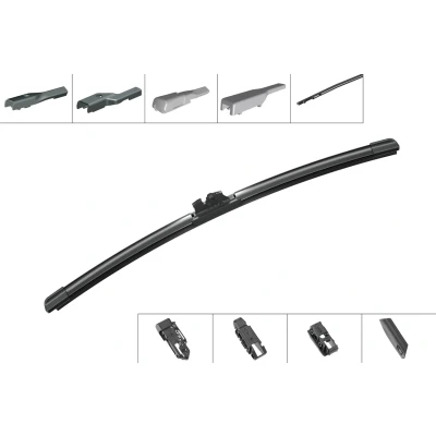 Kuva Pyyhkijänsulka Bosch 3 397 016 305 Flatblade pyyhinsulka (rungoton) Ohjaus vasemmalla