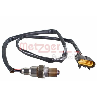 Kuva METZGER 0895660 Lambda Anturi katalysaattorin jälkeen Määritysanturi 4 Soikea ABARTH: 500 / 595 695 Hatchback