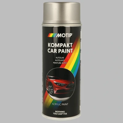 Kuva MOTIP 51081 Ajoneuvo yhdistelmämaali 400ml aerosoli harmaa Kompakt red glossy 12 ml