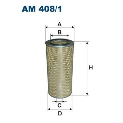 Kuva FILTRON AM 408/1 Ilmansuodatin 579 271 Suodatinpanos