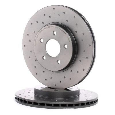 Kuva BREMBO 09.8665.1X Jarrulevyt 300 24 5 rei&#039;itetty/tuuletettu sisältä pinnoitettu hiiliteräs FORD: MONDEO 3 Kombi, 3, Stufenheck