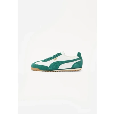 Kuva Puma Arizona Retro Unisex Matalavartiset tennarit, Koko: 44, White/dark myrtle Nahka