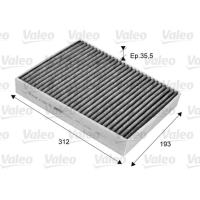 Kuva VALEO CLIMFILTER PROTECT 715704 Raitisilmasuodatin Aktiivihiilisuodatin 278 218 43 VOLKSWAGEN: Touareg II, PORSCHE: Cayenne