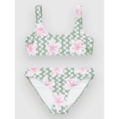 Kuva Roxy Party Waves Kids Bikinit vihreä