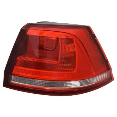 Kuva TYC 11 12821 01 2 Takavalot Oikea Punainen Ilman lampun kantaa VOLKSWAGEN: Golf 7 Variant