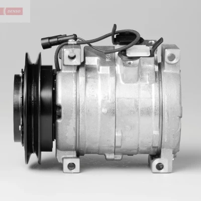 Kuva DENSO DCP99518 Ilmastoinnin Kompressori 10S15C 12 PAG 46 R 134a magneettikytkimellä