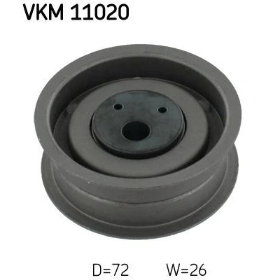 Kuva SKF VKM 11020 Kiristysrulla, Hammashihnat AUDI: 80 B4 Sedan, 100 C4 Avant, VOLKSWAGEN: GOLF 2, 3, Jetta 2