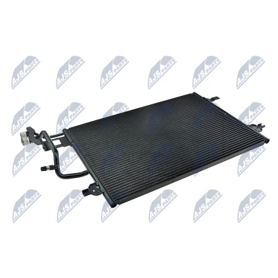 Kuva Kondensaattori, ilmastointilaite AUDI A4 B5, B5 Avant, VW PASSAT Variant OE 8D0.260.403 E, H, 8D0260403D