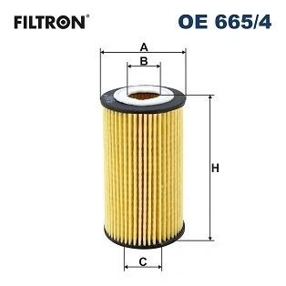 Kuva FILTRON OE 665/4 Öljynsuodatin Suodatinpanos FORD: Focus Mk4 Turnier, Transit Connect V408 Van, Kuga Mk3