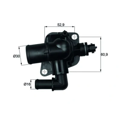 Kuva MAHLE ORIGINAL TI 150 88 Termostaatti OPEL: Astra J Sports Tourer, Meriva B, Corsa D Hatchback, CHEVROLET: Aveo FIAT: Linea