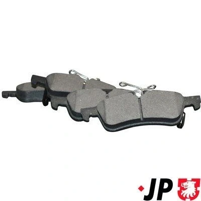 Kuva JP GROUP 4863700710 Jarrupalat Taka akseli akustisella kulumavaroittimella TOYOTA: Yaris II Hatchback, III Hatchback