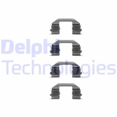 Kuva DELPHI LX0255 Tarvikesarja, Jarrupala HONDA: CR V 1, HR I, Prelude V, ROVER: 600
