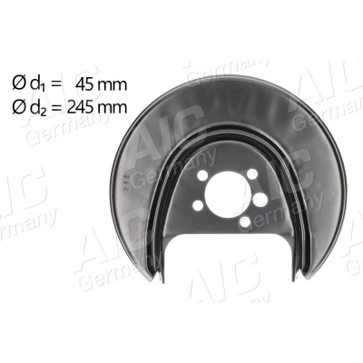 Kuva AIC 56016 Jarrukilpi Taka akseli, oikea SKODA: Roomster, Fabia 2, I Hatchback, SEAT: Ibiza 3, 4 Sportcoupe, VOLKSWAGEN: Polo IV Hatchback