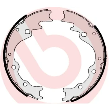 Kuva BREMBO S 49 514 Jarrukengät 260 51