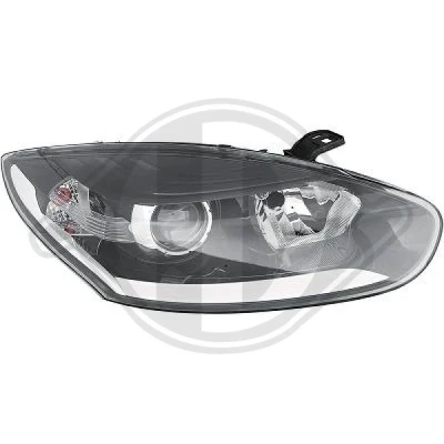 Kuva DIEDERICHS 4466982 Ajovaloumpio Oikea H7/H7 Valokorkeussäätimen moottorilla RENAULT: MEGANE 3, 3 Grandtour