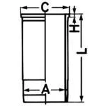 Kuva KOLBENSCHMIDT 89856111 Sylinteriputki 126mm