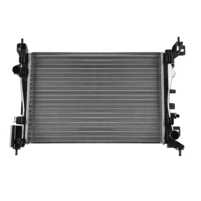 Kuva NRF 53115 Jäähdytin Alumiini 540 378 23 Jäähdytysrivat mekaan. kiinnitetyt OPEL: Corsa D Hatchback, E Hatchback